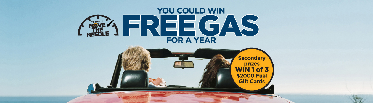 Move the Needle –  Free Gas for a Year