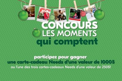 Concours les moments qui comptent